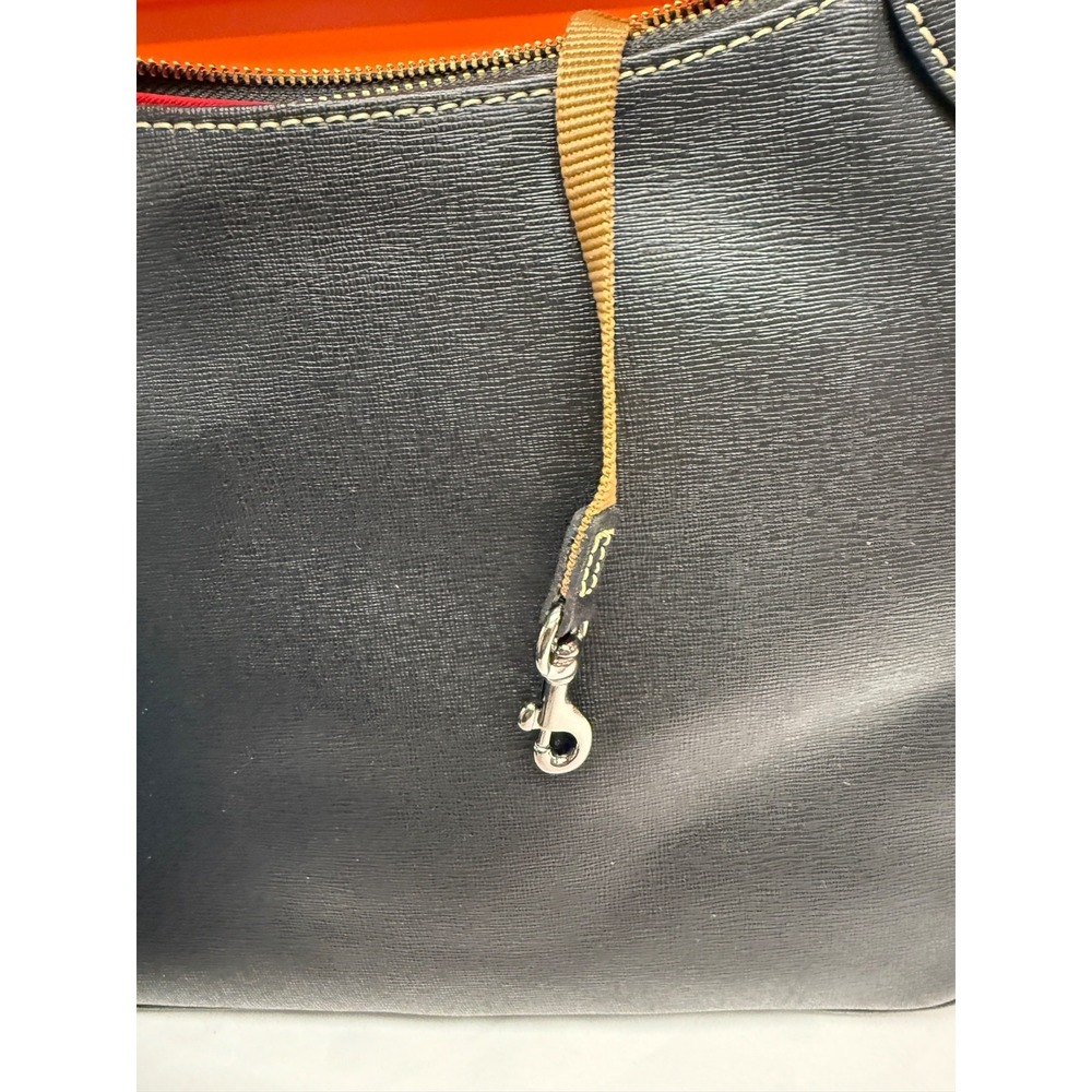 Dooney & Bourke Black Saffiano Leather Kimberly Adjustable Shoulder Bag - Picture 8 of 12